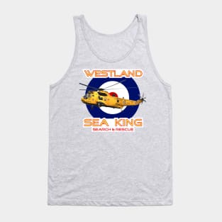 Westland Sea King Search and rescue helicopter in RAF roundel, Tank Top